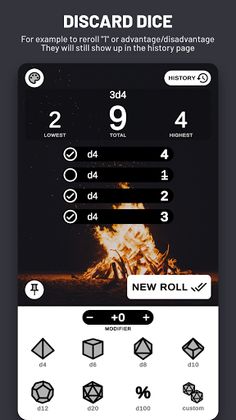 Nice Dice Roller - for DND & R - Screenshot 3