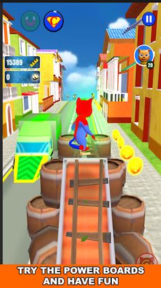 Super Hero Cat Run - Screenshot 4