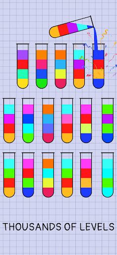 Paper Water Sort - Screenshot 3