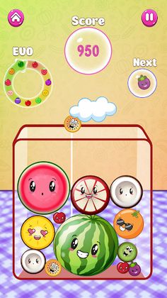 Watermelon Merge - Fruit Drop - Screenshot 2