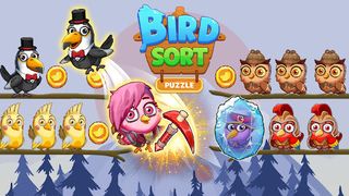 Bird Sort Puzzle Color Game - Screenshot 1