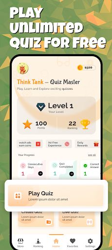 Think Tank - Quiz Master - Screenshot 1