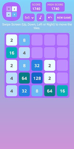 Puzzle 2048 - Screenshot 4
