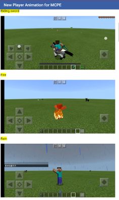 New Player Animation for Minec - Screenshot 1