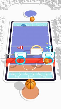 Basket Shoot Pusher - Screenshot 2