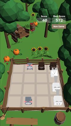 Animal 2048 - Screenshot 1