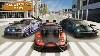Car Shooting Game: Death Racer - Screenshot 1