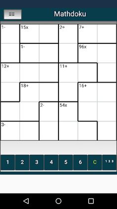 Mathdoku - Screenshot 1