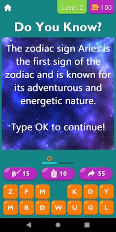 Guess The Zodiac Sign Quiz - Screenshot 3