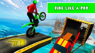 BMX Offroad Bicycle Stunt Race - Screenshot 2
