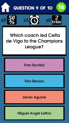 Celta Football Quiz - Screenshot 3