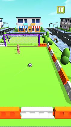 Online-Dribble Kick Pass Game - Screenshot 2