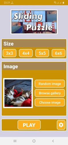 Sliding puzzle - Screenshot 1