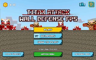 Titan Attack: Wall Defense FPS - Screenshot 1