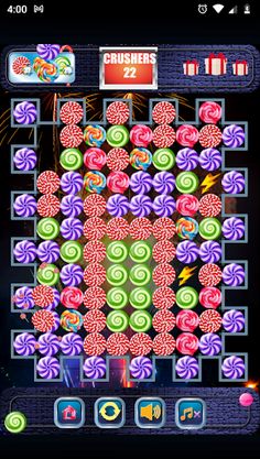 Match-3 Game - Lollipop Puzzle - Screenshot 2