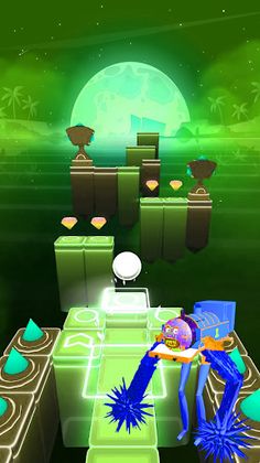 Scary Thomas Engine Tiles Hop - Screenshot 3