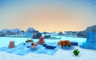 Sandbox Craft Winter SURVIVAL - Screenshot 1