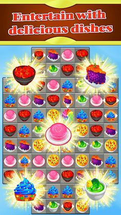 World Food Party match 3 games - Screenshot 3