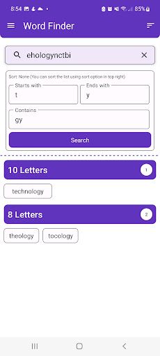 Word Finder - Screenshot 4