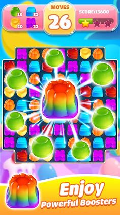 Jelly Jam Crush- Match 3 Games - Screenshot 3