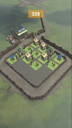 2048 Merge 3D Buildings - Screenshot 2