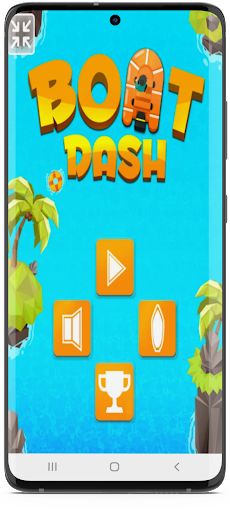 Turbo Boat Dash Game - Screenshot 1