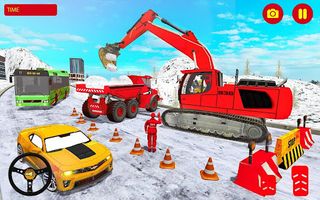 JCB Game 2021: Snow Excavator - Screenshot 3