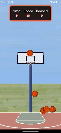 Touch Basketball - Screenshot 3