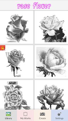 Rose Flower Pixel - Screenshot 1