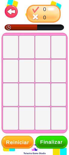 Jogo da Memória Colorido - Screenshot 3