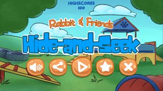 Rabbit and Friends Hide-N-Seek - Screenshot 1