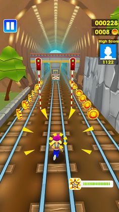 Subway Queen Surfing Run - Screenshot 2