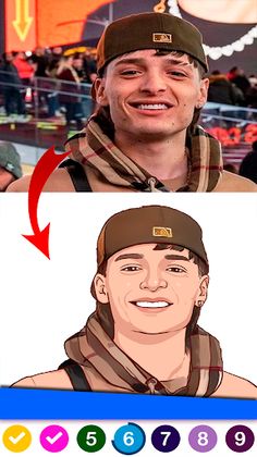 Peso Pluma Juegos Colorear - Screenshot 1