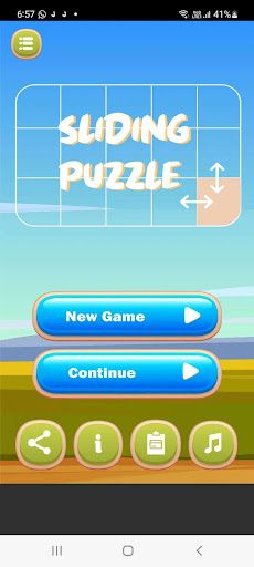 Sliding Puzzle Classic Game - Screenshot 1