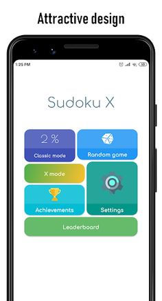Sudoku X: Puzzle game - Screenshot 1