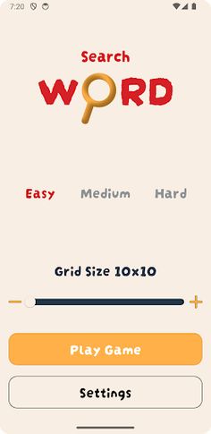 Word Search Puzzle - Screenshot 1