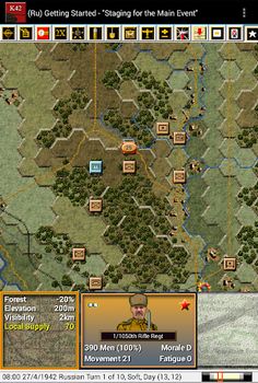 Panzer Campaigns - Kharkov '42 - Screenshot 1