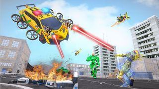 Police Limo Dino Robot Fight - Screenshot 3