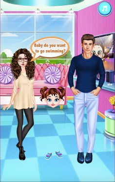 Learn Swimming Game - Water Pa - Screenshot 2