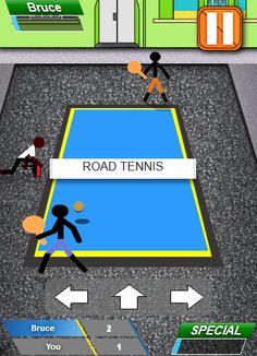 Road Tennis Origins - Screenshot 2
