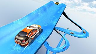Sports Cars Water Sliding Game - Screenshot 1