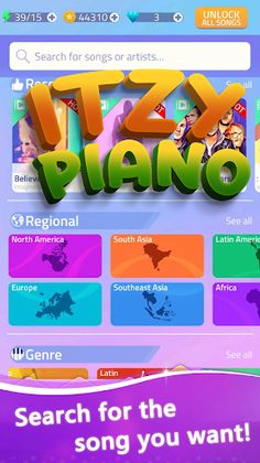 ITZY K-pop Piano Tiles - Screenshot 1