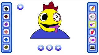 Rainbow Friends Coloring - Screenshot 2