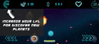 Galaxy ping pong - Screenshot 3