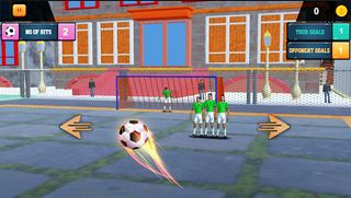 Flick the ball : Soccer Game - Screenshot 1