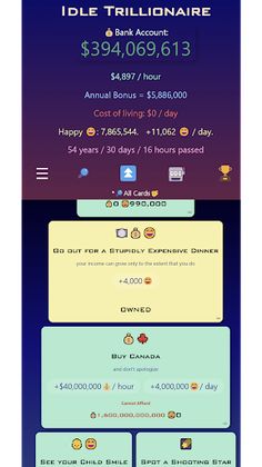 Idle Trillionaire - Demo - Screenshot 4