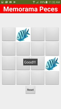 memorama peces - Screenshot 4