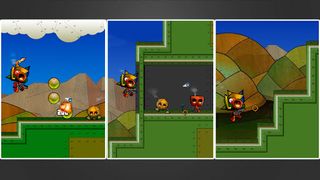 Steam Droid: Platformer Game - Screenshot 1