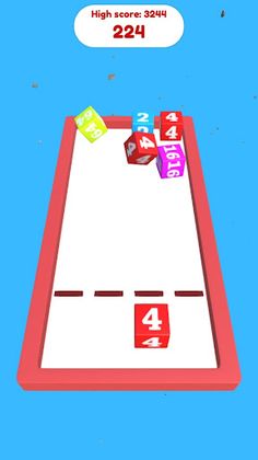 Merge Cubes 2048 - Screenshot 3