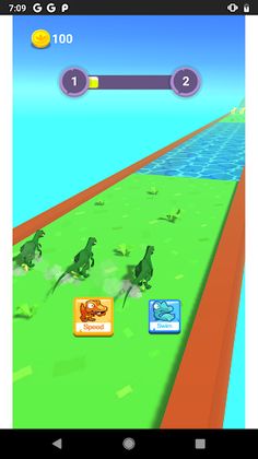 Dino Race - Screenshot 2
